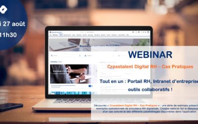 Webinar – « Tout en un : Portail RH, Intranet d’entreprise, outils collaboratifs ! »