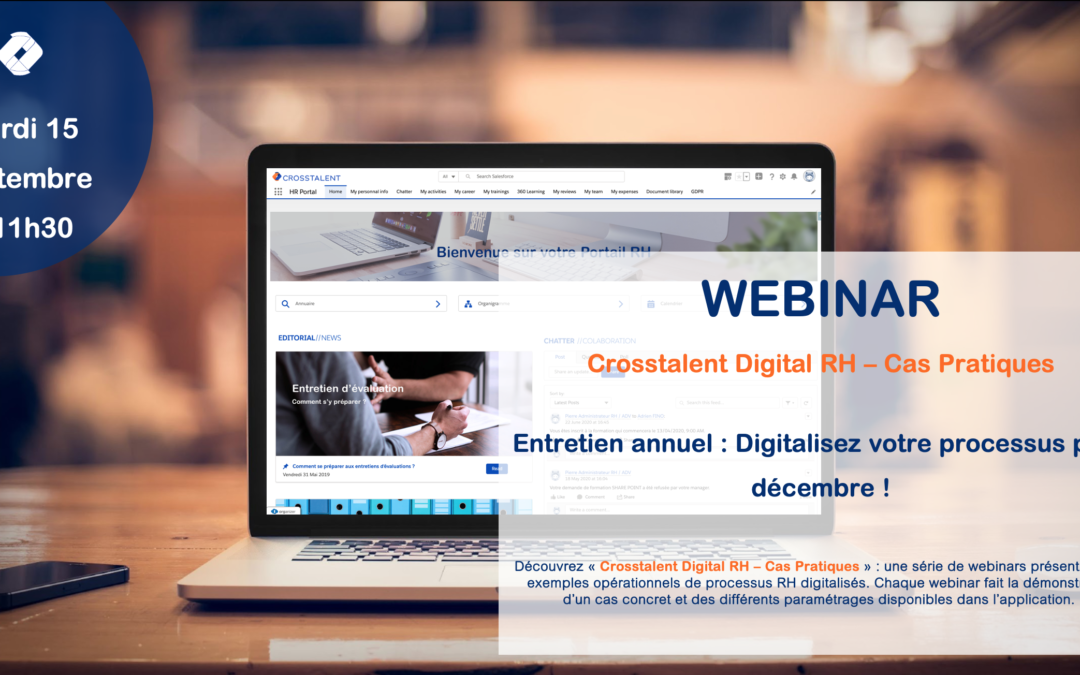 Webinar Crosstalent - Entretien annuel